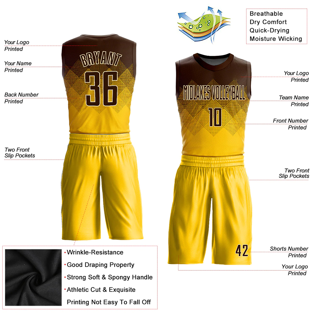 Sublimation Basketball Uniform